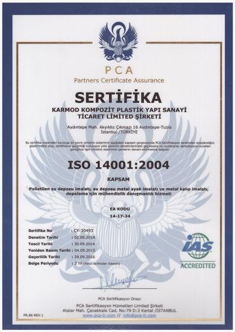 ISO 14001 : 2008 