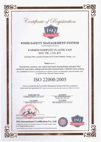 ISO 22000 : 2005 