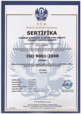 ISO 9001 : 2008 