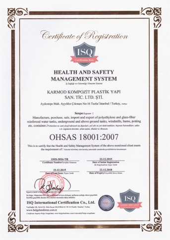 OHSAS 18001 : 2007 